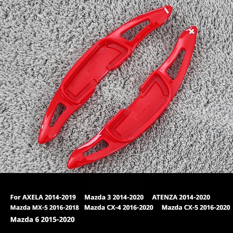 Atenza Shifter Paddle Extension Gearbox Accessories ABS Steering Wheel Paddle Shift For Mazda 6 Axela CX-4 CX-5 MX-5