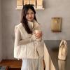 Autumn and Winter New Down Cotton-padded Vest Women's Short Loose Thickened Warm Outer Wear Vest Jacket