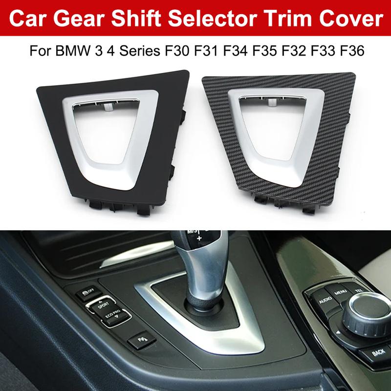 LHD Car Gear Shift Selector Trim Cover Transmission Shifter Bezel For BMW 3 4 Series F30 F31 F34 F35 F32 F33 F36 51169234131