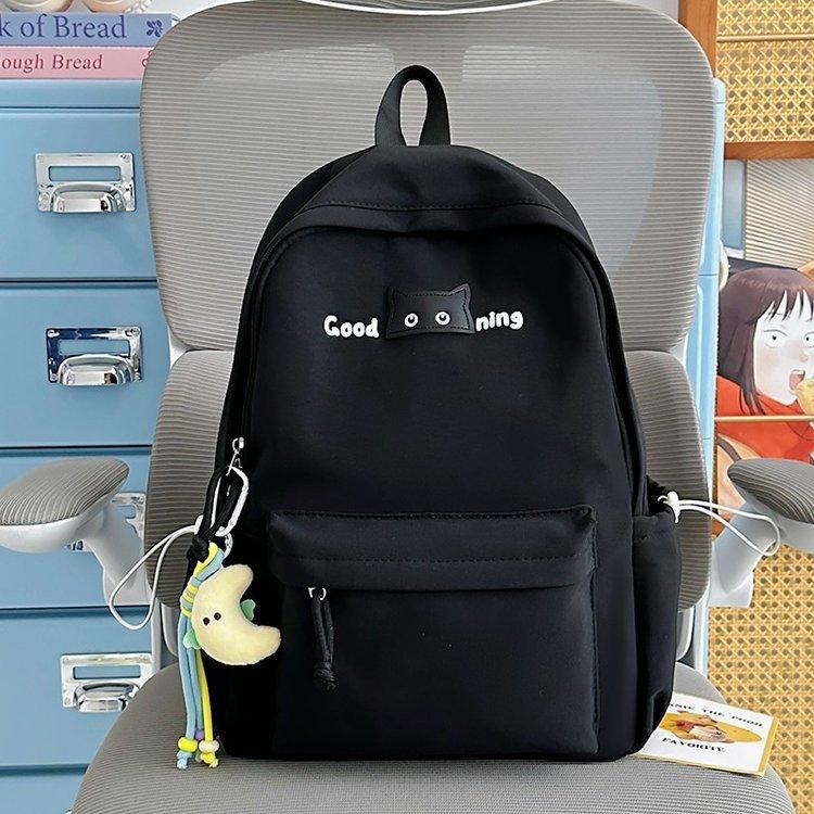 Schoolbag Japanese ins Fresh Casual Student School Bag Student High School Student Simple Backpack Versatile Lightweight Backpack