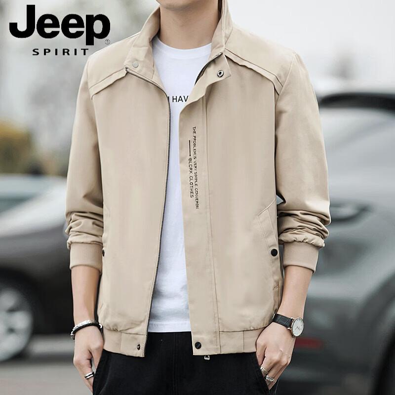 JEEP SPIRIT Men s Windproof Casual Workwear Jacket 3XL
