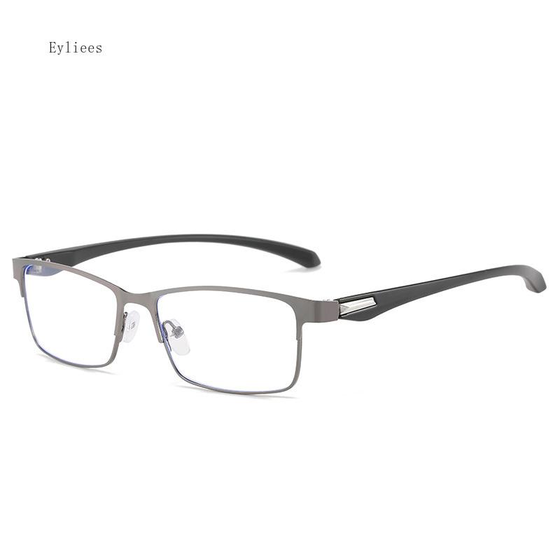 Ultra Light Unisex Glasses New Male Half Frame Business Myopia Glasses Blue Light Blocking Eye Protection Near Sight Glasses
