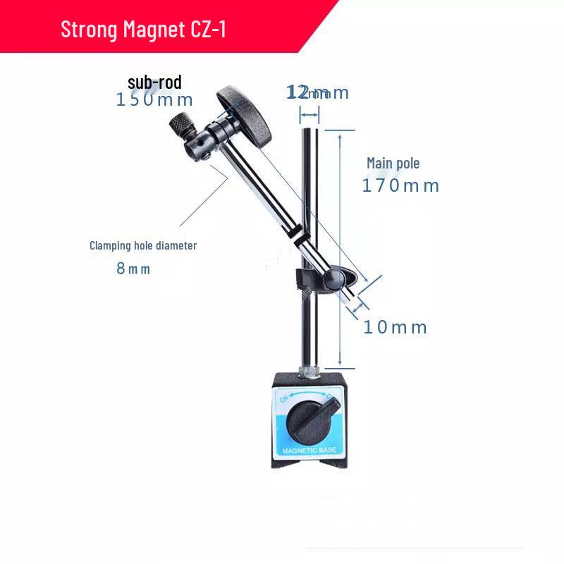 High-Precision Digital Dial Indicator and Magnetic Base Set