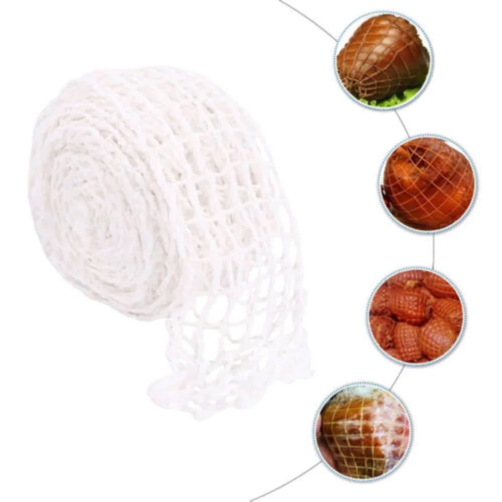3/5M Cotton Meat Net Ham Sausage Butcher's String Sausage Casing Nets Packaging for Kitchen Cooking Tool String Food Processors