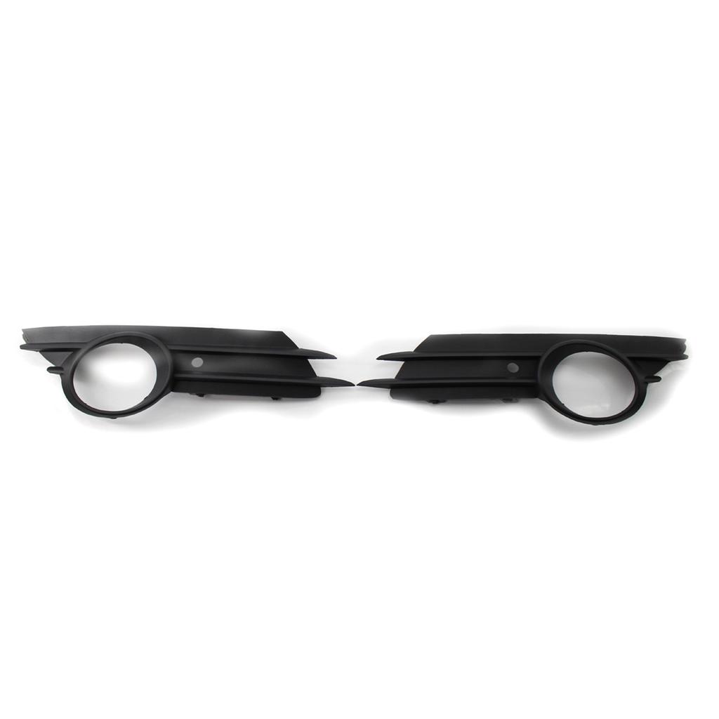 Left and Right Front Bumper Lower Grille Trim Fog Light Hole Pair Set Replacement for OPEL VAUXHALL CORSA D MK3 2006