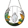 Interesting Halloween Colored Metal Pendants For Witches Swinging On Swings Haunted Houses Terrifying Window Wall Decorations