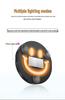 Smiley Face Triangle Solar Neon LED Light for Car Interior Atmosphere – Six Colors