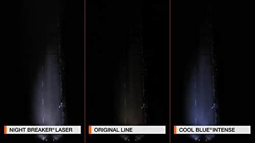 Osram COOL BLUE INTENSE H1 100% Brightness Up to 5000K Halogen Headlight Lamp LED Look Duo Box (2 Lights) 64150CBN-HCB