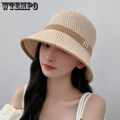 Women's Sunscreen Hat Mesh Breathable Sunscreen Hat Versatile Sunshade Fisherman Hat Show Face Small Basin Hat