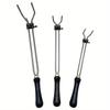 1Pc Crucible Tongs Gold Melting Furnace Holder Clamp Jewelry Jewellers Making Tool for Non-Ferrous Metal Gold Silver