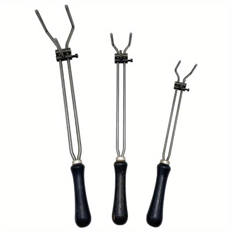 1Pc Crucible Tongs Gold Melting Furnace Holder Clamp Jewelry Jewellers Making Tool for Non-Ferrous Metal Gold Silver
