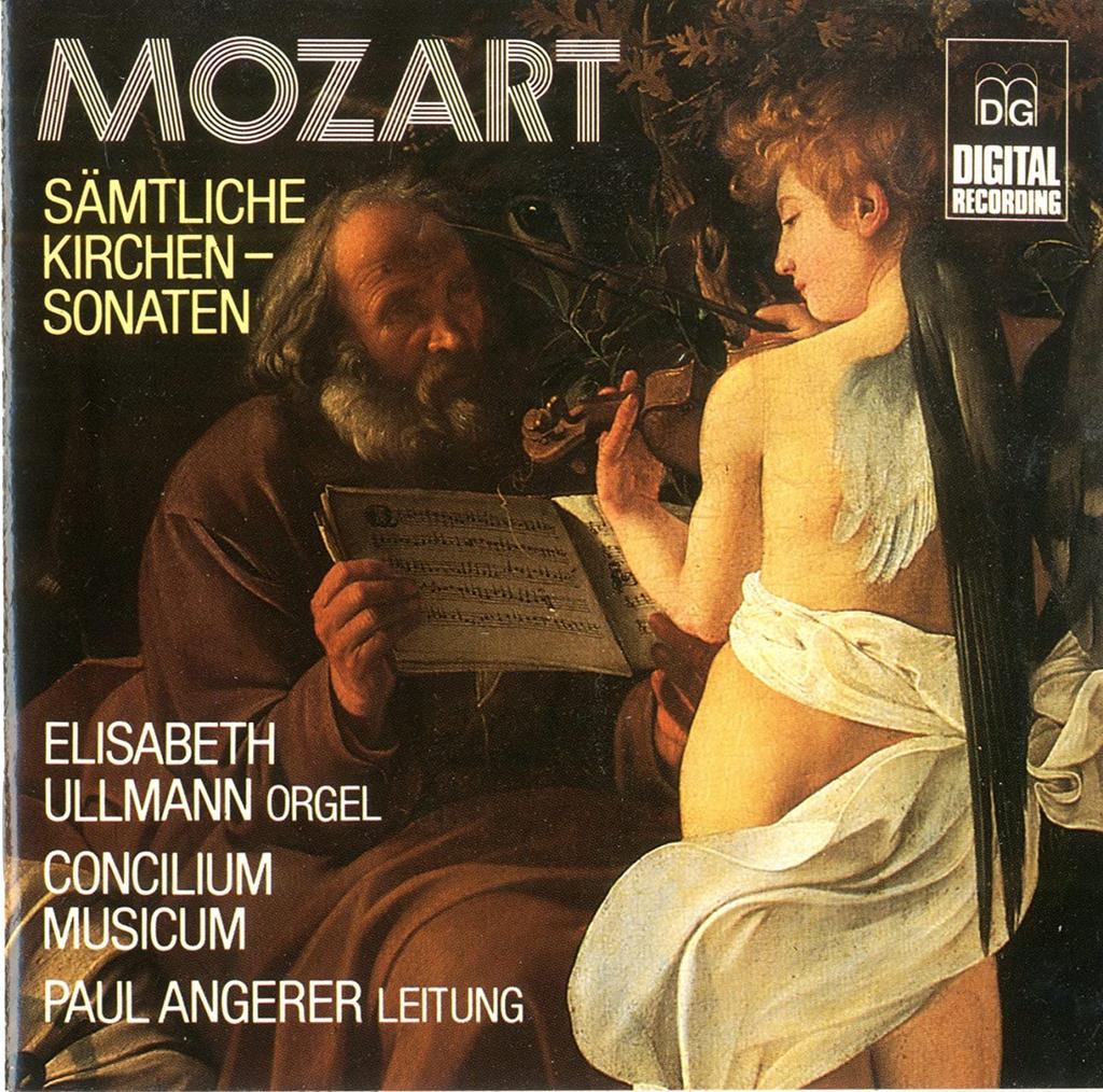 CD MOZART, ANGERER, ULLMANN; CONCILIUM - Mozart/Society Sonata: Elisabeth Ul MDGL3298 Musikproduktion 1988 Germany Classical Used