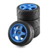 4 buc. 5 spițe 102*75*43mm Telecomandă Anvelope auto off-road 17mm roată hexagonală de înlocuire pentru Arrma 1/7