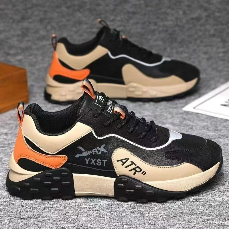 

2025 new men s shoes men s travel shoes foreign trade leather surface casual shoes autumn, winter and spring versatile deodorant soft sole trendy shoe 44