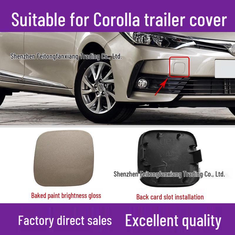 Toyota Corolla Front Bumper Tow Hook Cover (2017-18)