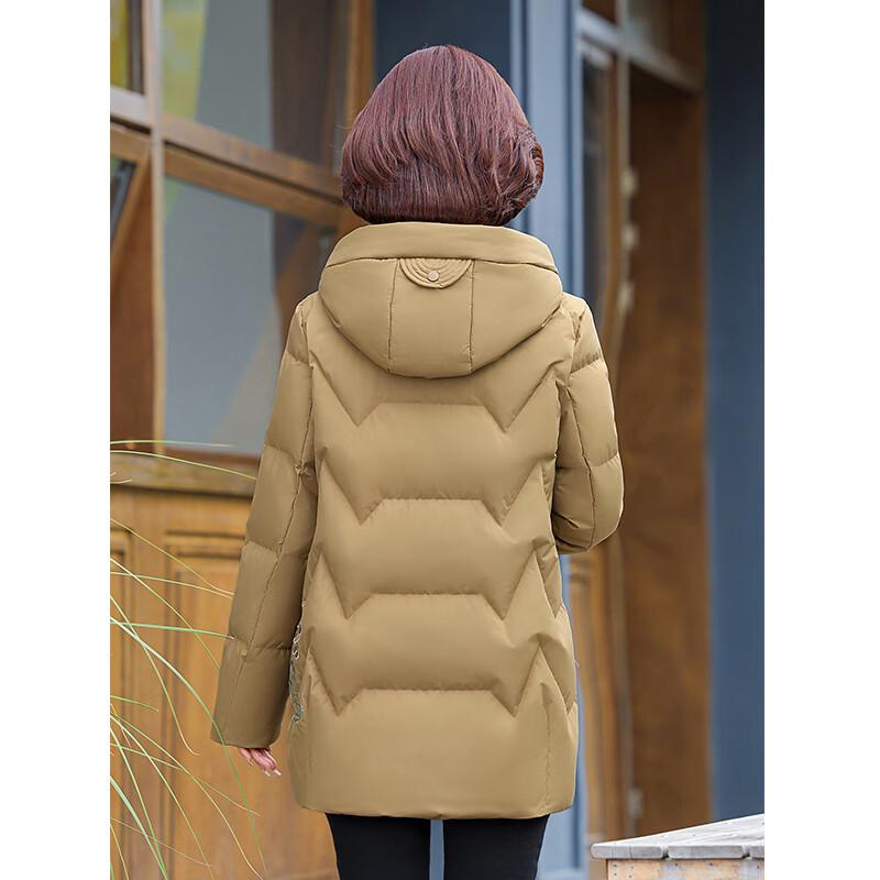 XueZhongFei Women's 2025 Winter Hooded Down Jacket