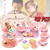 Delightful Pretend Play Kitchen Set With Realistic Food And Dessert Accessories Gift Box