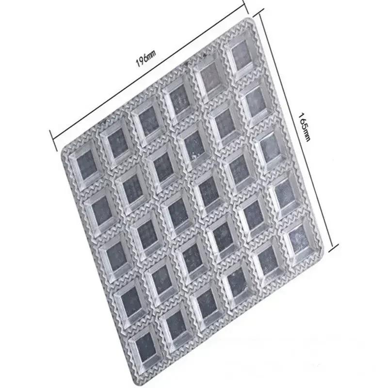 Aluminum Alloy Ravioli Maker, Double-Sided Dumpling Press Mold for Square & Round Shapes, Easy Clean Kitchen Tool