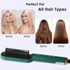 New Hair Straightener Ceramic Hot Comb 2 In 1 Electric Straighten Hair Brush Negative Ion Anti-Scalding Styling Tool