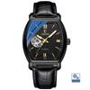 CHENXI Premium Mechanical Watch for Men Fully Automatic Fashion Square Skeleton Watch Men's Waterproof Mechanical Watch reloj