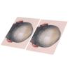 Man Bald Micropigmentattion Practice Skin Silicone Hairline Microblading Practice Pads for Scalp Pra