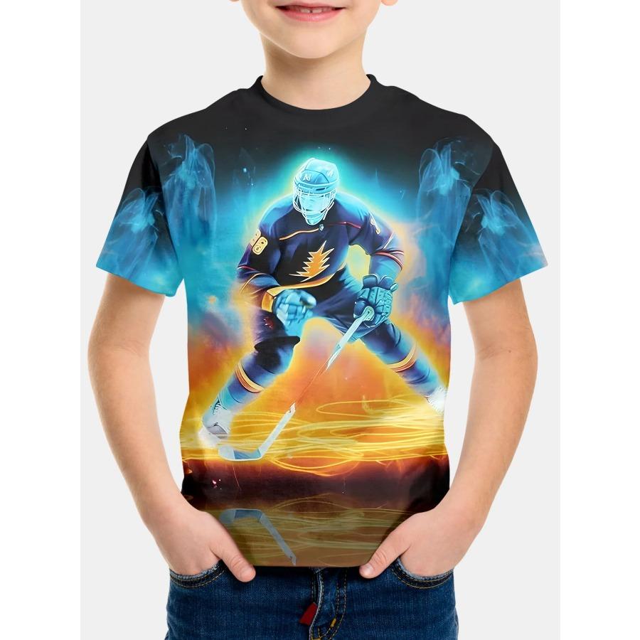 Μπλούζες Παιδικά T-Shirt Καπιμπάρα 3D Εκτύπωση Παιδικά Ρούχα Αγόρια T-Shirt Κοντομάνικο Καλοκαιρινό T-Shirt για Αγόρι Ρούχα Κινουμένων Σχεδίων για Κορίτσι