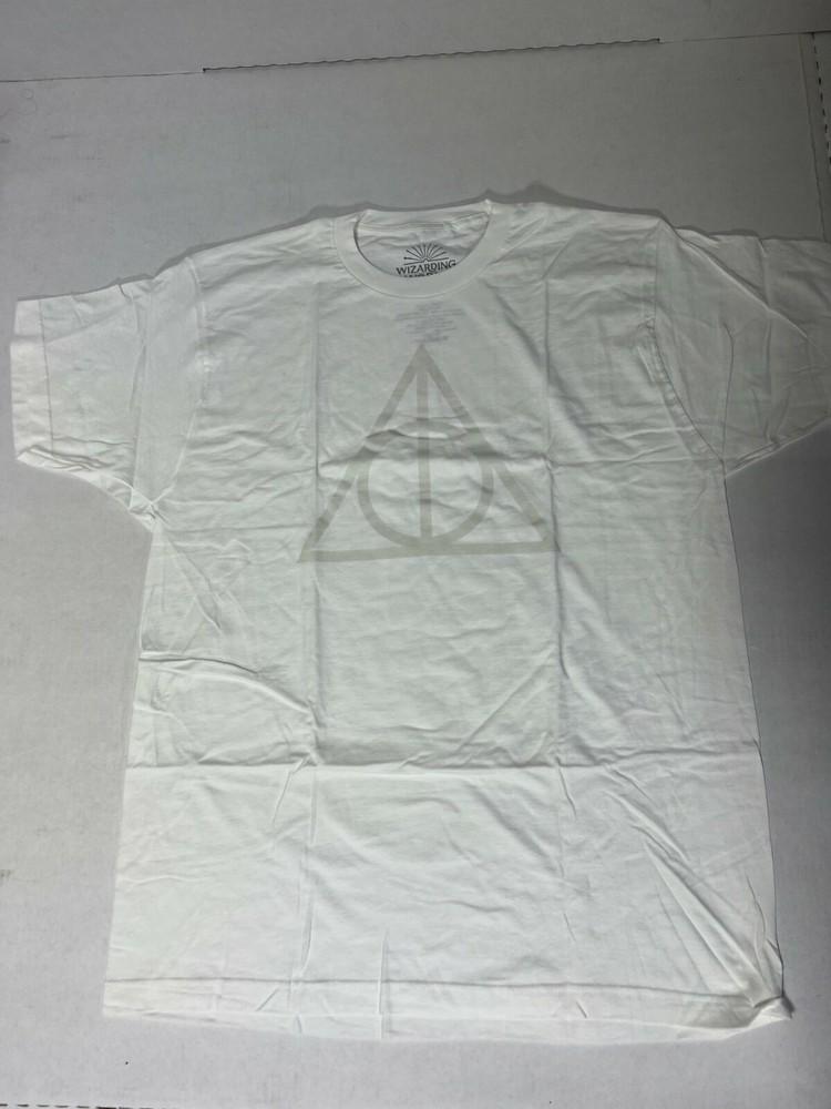 

HARRY POTTER Hallows Line COLORING CHANGING TShirt OFFICIAL MERCHANDISE NEW Unisex T-Shirt XXXL