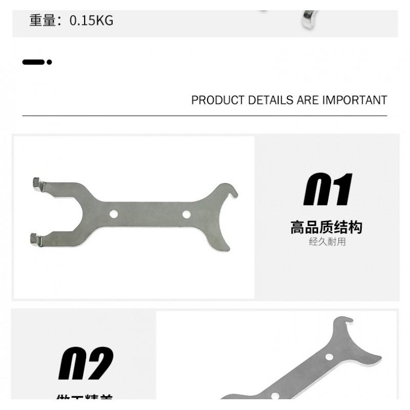 Chrome-Plated Rear Shock Adjuster Wrench Harley Softail Touring Sportster Dyna Models