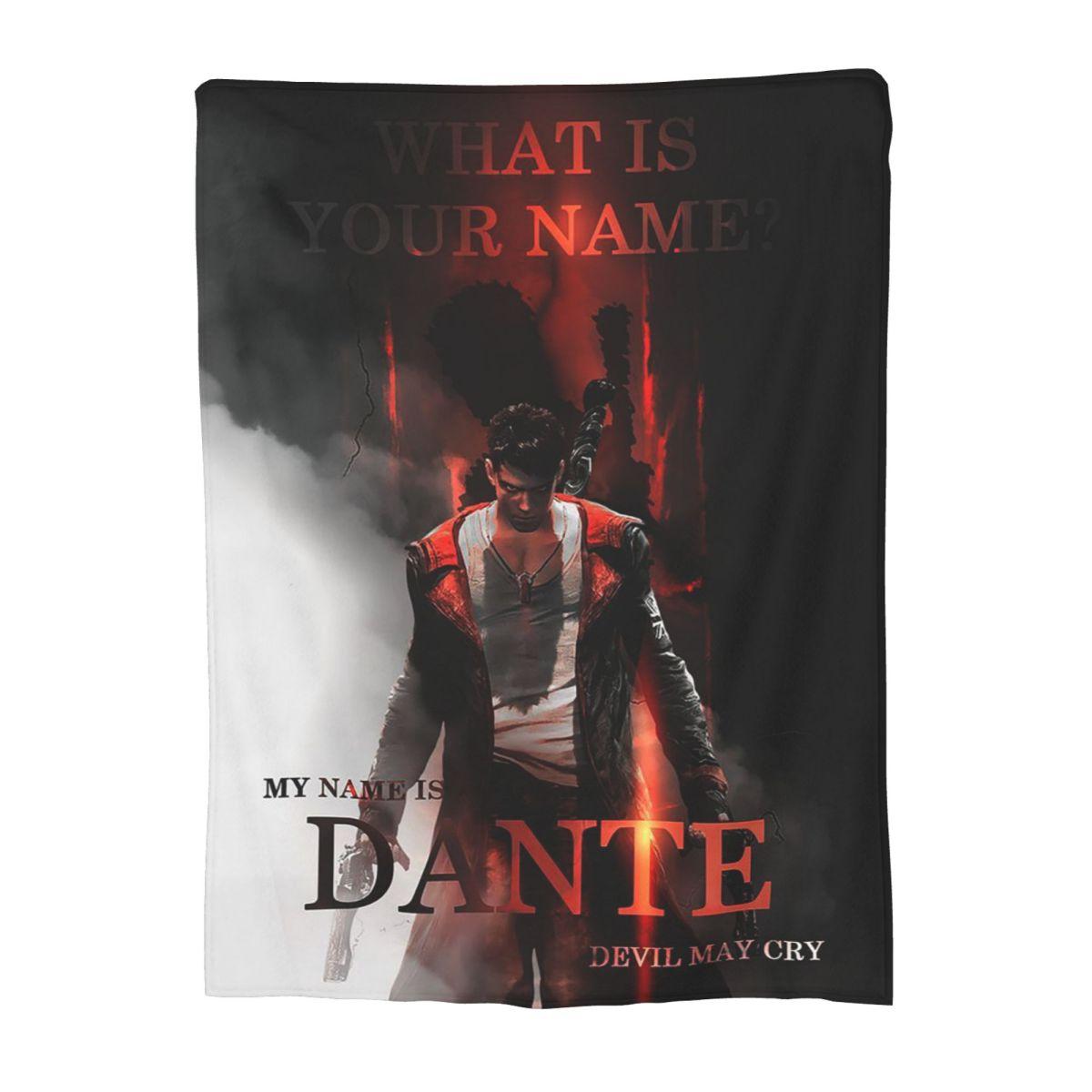 

Dante - Devil May Cry Blanket Fleece Sofa Throw Blanket Breathable for Couch Bedding Outdoor Throws Bedspread Quilt 30x40in