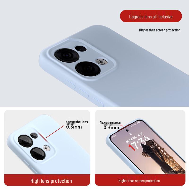 Shangsou Premium Liquid Silicone Phone Case for OPPO Reno13 / Reno13 Pro