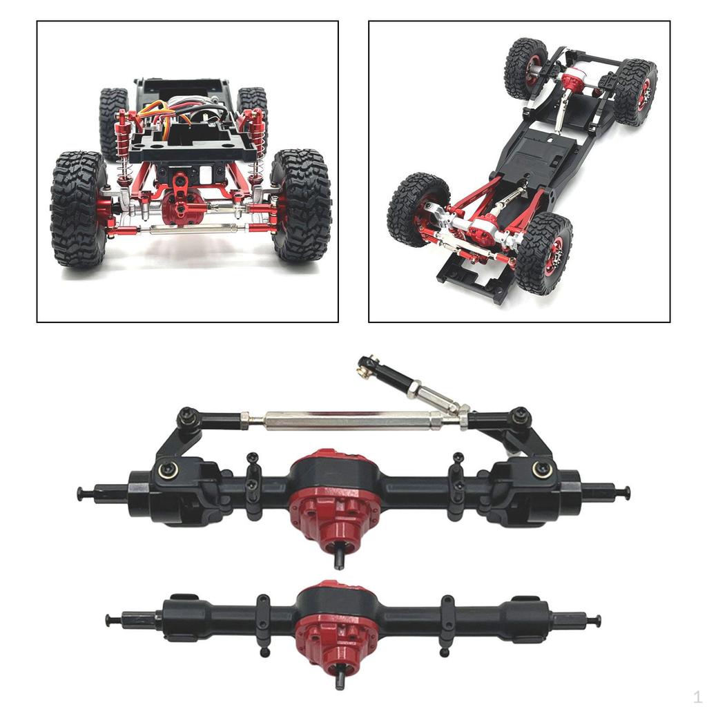 Front And Rear Axle Housing Kit for Enhanced RC Vehicle Performance