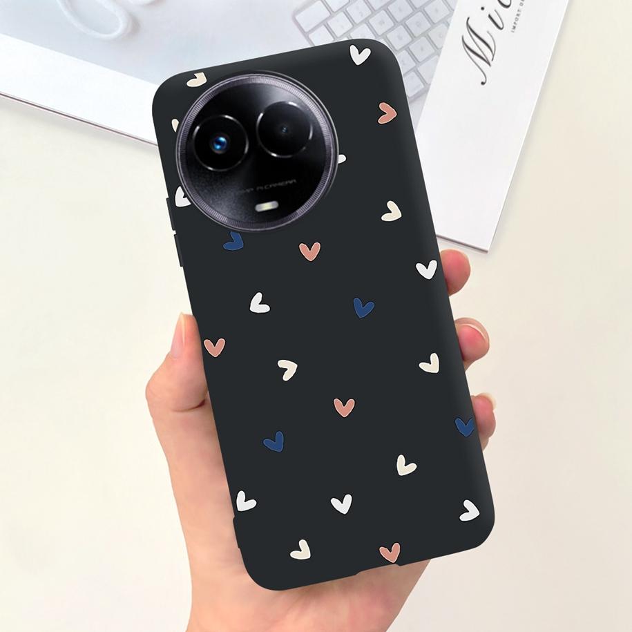 Shockproof Case For Realme 11 5G / Realme 11X Phone Cover Fashion Girls Soft Silicone Funda For Realme11 11 X 2023 RMX3785 Coque