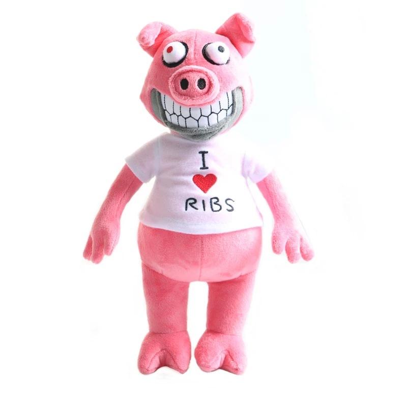 Jeu Dark Deception Peluche Jouet Horreur Hangry le Cochon Lapin Chanceux Penny Poulet Ducky Terrifiant Peluche Animale en Peluche Poupée Douce Cadeau