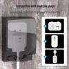 Type 86 Waterproof Switch & Socket Splashproof Cover - Transparent Adhesive Power Protection for Bathroom