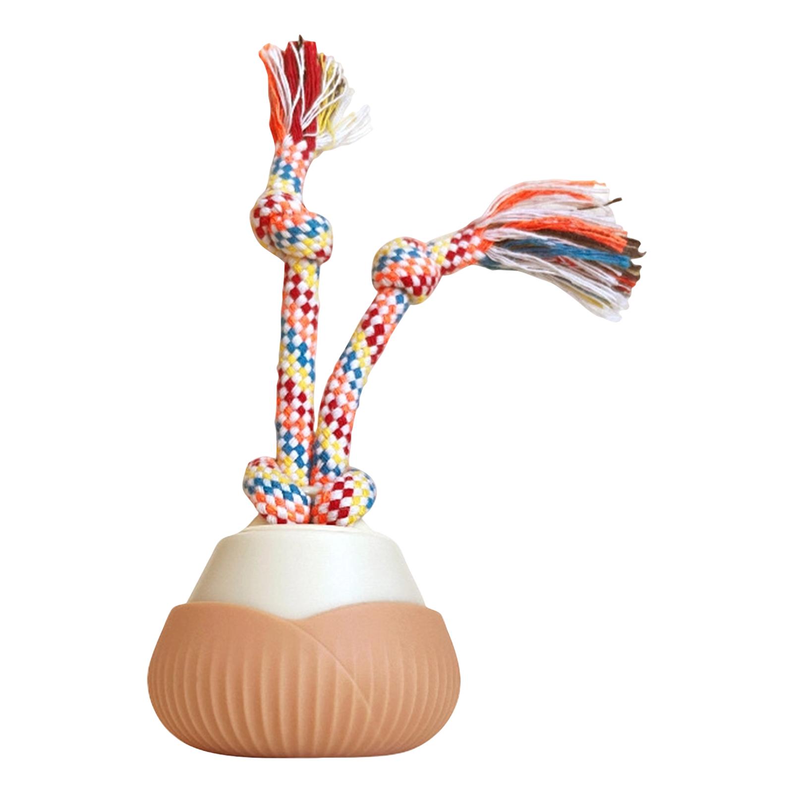 

Нова інтерактивна іграшка для домашніх тварин, Автоматична рухома інтерактивна іграшка для домашніх тварин, 3 режими швидкості, Розумний спортивний м яч з USB-зарядкою, З повідцем-хвостиком. One Size