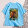 You Got Soft Hand Brother Graphic Tees Ironic Construction Worker Horse Meme TShirt Unisex Casual Short Sleeve Tshirt Streetwear