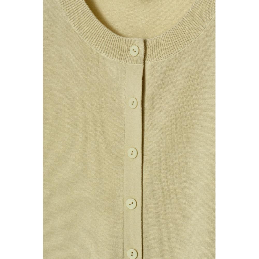 Cos Japan Merino Wool Blend Short Sleeve Cardigan