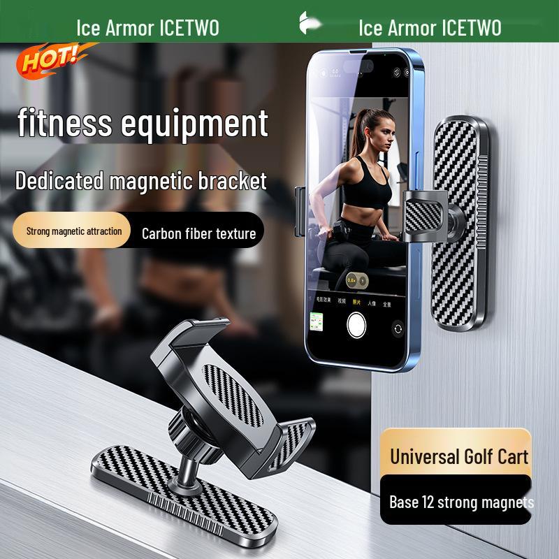 

Cold Armor C20FT Dual-Magnetic Phone Holder for Gym, Golf Cart, & Sports Clips C20FT Single Stand Base - 17mm Universal Ball Head