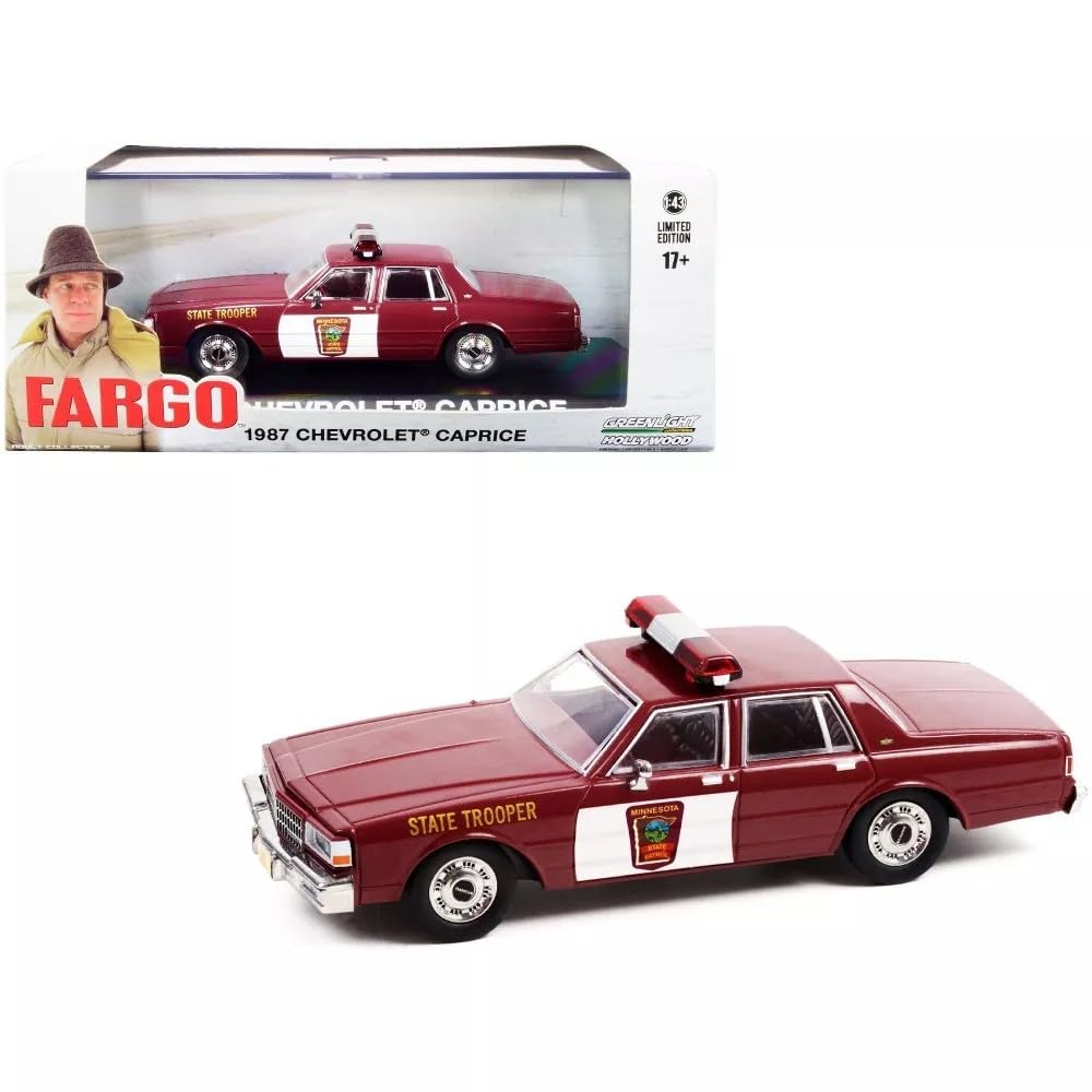 

Greenlight 1987 Chevrolet Caprice Minnesota Trooper 1/43 Фарго (1996)