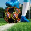 1 pz Pallone da Calcio Nazionale del Portogallo Taglia 5 Pallone da Calcetto Indoor alla Moda Colorato Gioco in Cortile - Ottimo Regalo per Appassionati di Sport HE51