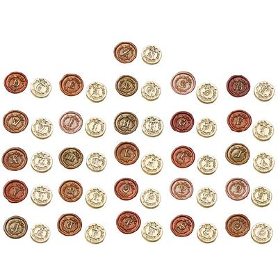 Metall Wachssiegel Stempel Briefserie Siegelwachs Stempel für Umschläge Karten Brief
