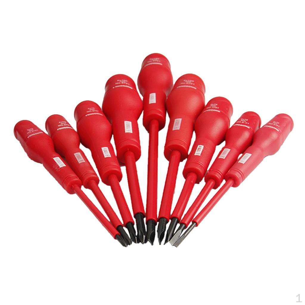 9 In 1 Multifunctional Magnetic Hand Repair Tools Screwdriver Sets 5 Sizes
