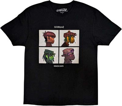 Gorillaz Demon Days Kunst Grafik T-Shirt
