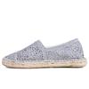 Ladies Fisherman Shoes One Pedal Women'S Casual Little White Shoes Hollow Canvas Shoes Hemp Bottom Straw Fisherman Shoes Wholesale