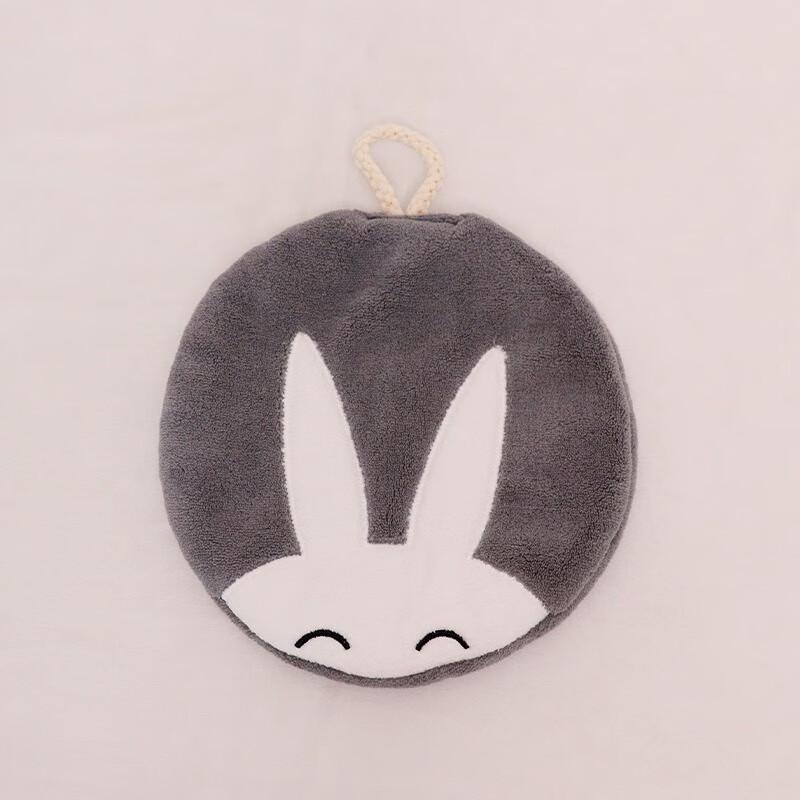 Hanging Coral Fleece Hand Towel