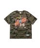 Wieoldeuwoldeu Heart Tower Camouflage T-Shirt