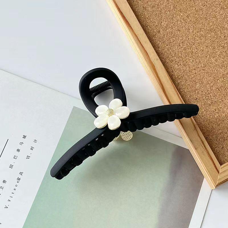1pc Fashionable flower clip, high-end hair clip, temperament, back of the head hair, shark clip headband, hair accessory