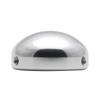 K.E.S Effector Switch Hats, Aluminum, Round Head, Set of 3, ESH-R, Silver
