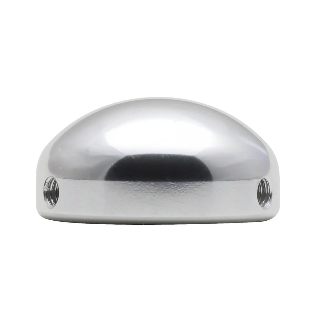 K.E.S Effector Switch Hats, Aluminum, Round Head, Set of 3, ESH-R, Silver