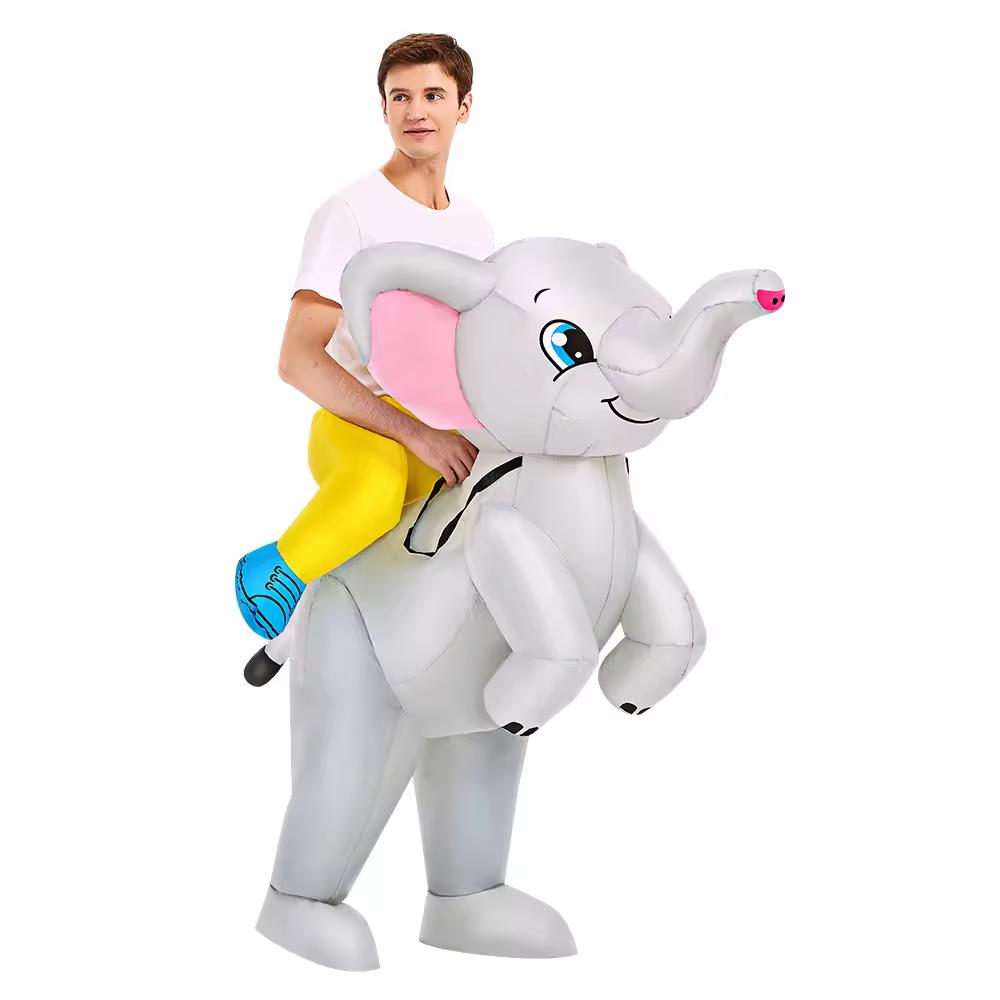 Adult and children inflatable clothing unicorn dinosaur alien elephant astronaut styling festival party cosplay photo props